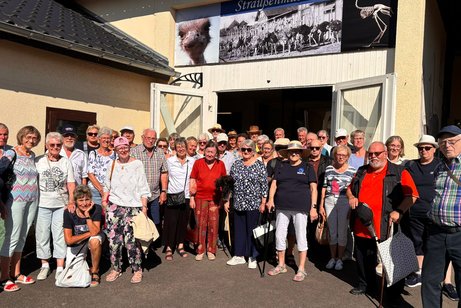 Halbtagesfahrt mit 45 Personen