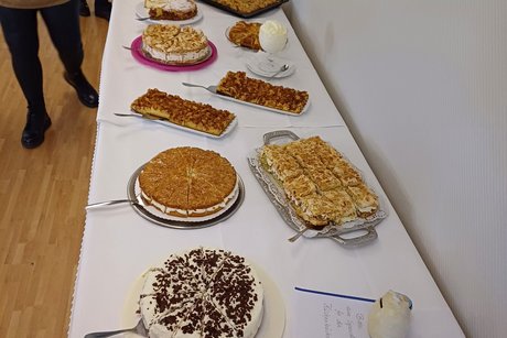 Leckere Kuchen und Torten