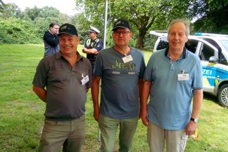 Von links nach rechts: Jürgen Dittmann, Lothar Wusthoff und Günter Wöhlert.