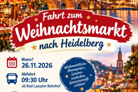 Bild Weihnachtsmarkt Heidelberg