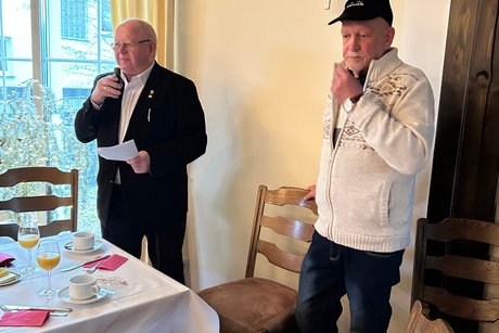 Gru&szlig;worte durch den VdK Kreisvorsitzenden Bernhard H&ouml;lscher