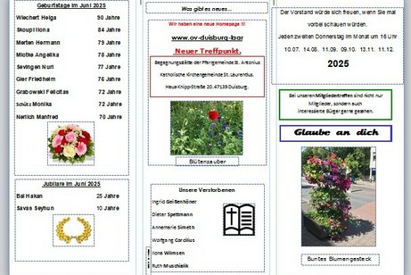 Inhalt Flyer