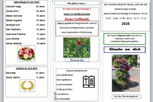 Inhalt Flyer