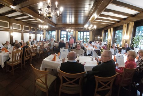 Jubilarehrung für langjährige Mitgliedsschaft im OV Ibbenüren.