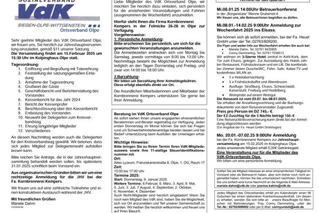 Mitgliederinfo