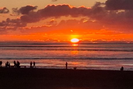 Sonnenuntergang am Meer