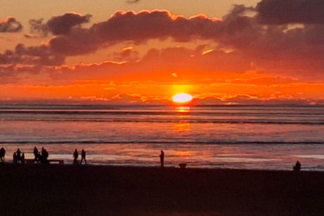 Sonnenuntergang am Meer
