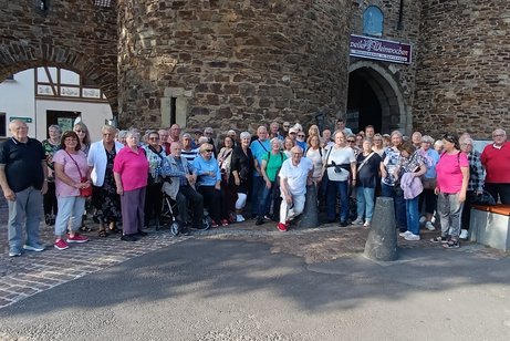 Gruppenbild Teilnehmer Tagesausflug an die Ahr