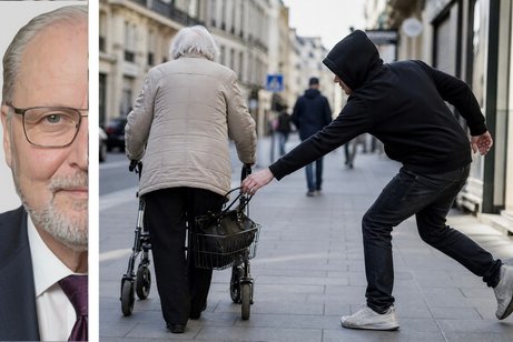Handtaschenraub aus Rollator und Fahrradkorb