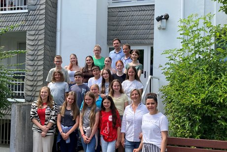 Die Ehrenamtlich Schüler vom Rivius