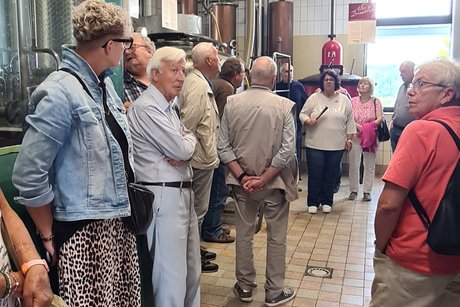 Führung durch die Brennerei