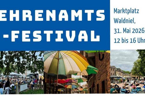 Plakat Finales Ehrenamtsfestival