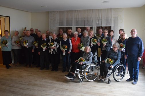 Jubilare 2026 Das Bild zeigt die Jubilare der JHV Moers-Mitte 2026