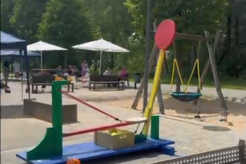 Schaumkusswurfmaschine