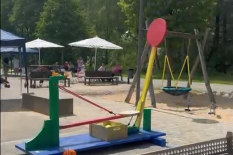 Schaumkusswurfmaschine