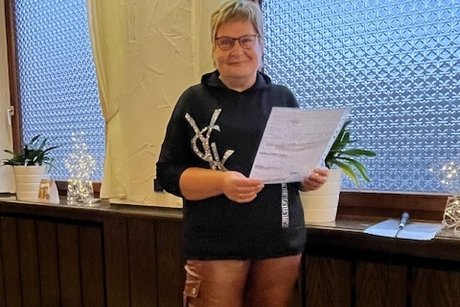 Elvira Stock führte durchs Programm Elvira Stock führte durchs Programm