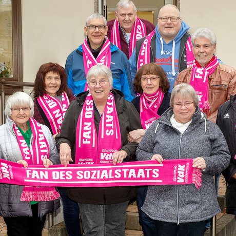 Außenansicht der Kreisgeschäftsstelle in Leverkusen.