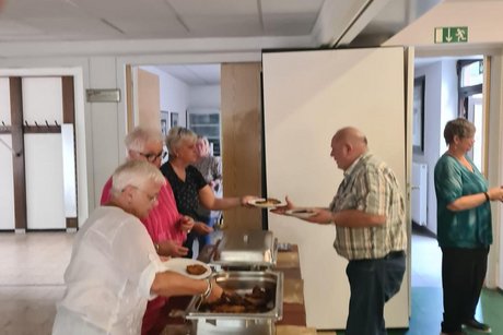 Ausgabe Reibekuchen