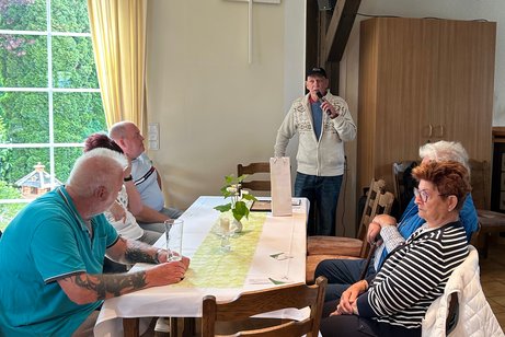 Begr&uuml;&szlig;ung durch Klaus Brandt