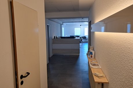 Eingangsbereich B&uuml;ro Mittelstra&szlig;e