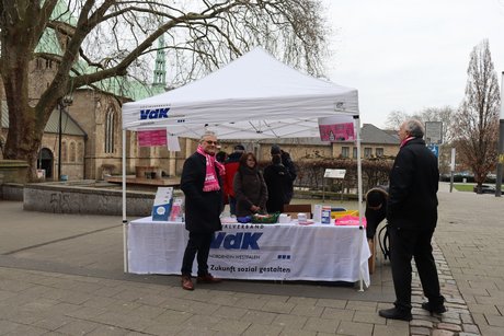 VdK-Infostand des Kreisverband Rhein-Ruhr