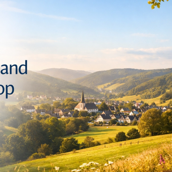 Ein Foto vom Sauerland (mit KI generiert)