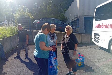 Volle Einkaufstüten !