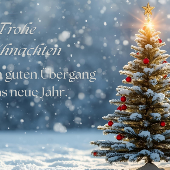 Frohe Weihnachten