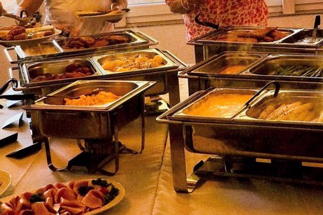 Foto vom Spargelbuffet