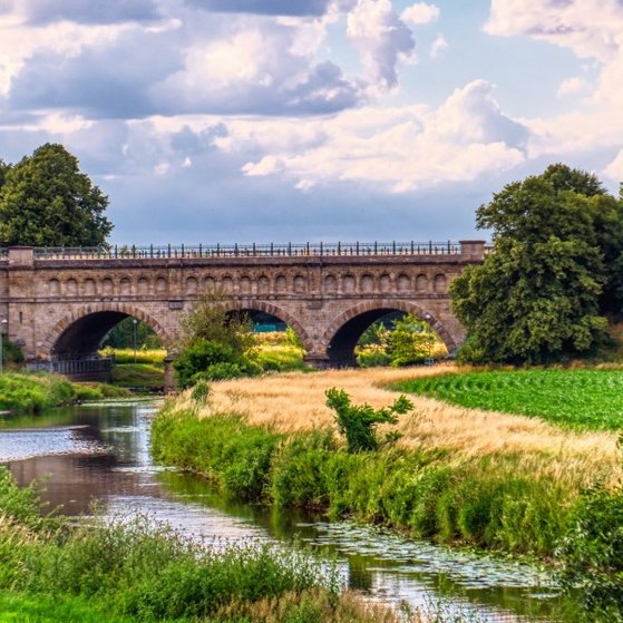 Olfen - Dreibogenbrücke Olfen - Dreibogenbrücke