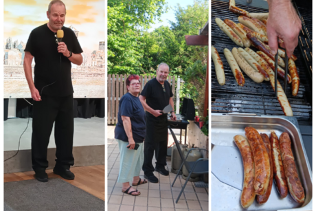 Hier grillt der Chef noch selbst