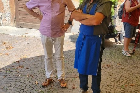 Besuch Weingut Schloss Rametz Meran