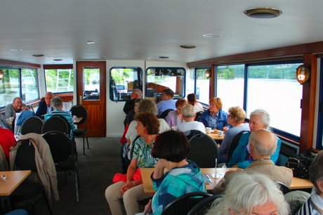 Wir hatten ein Abteil auf dem Schiff nur für uns !