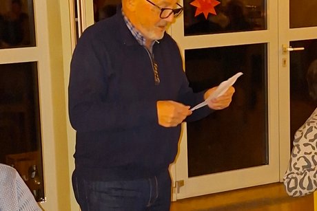 Vortrag bei einer Feier