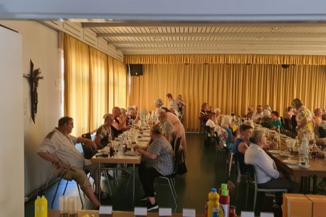 Besucher Grillfest