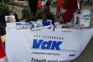 VdK-Infostand bei AWO-Sommerfest