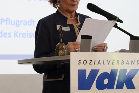Ursula Brinkmann, Kassenprüferin des Kreisverband Rhein-Ruhr.