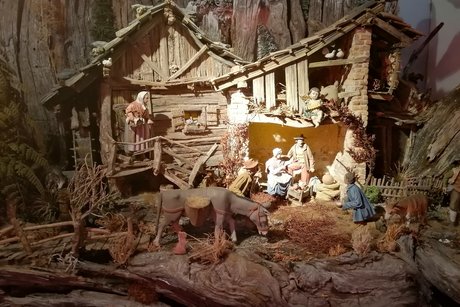 Im Krippenmuseum Klüsserath Eine Krippe im Krippenmuseum Klüsserath