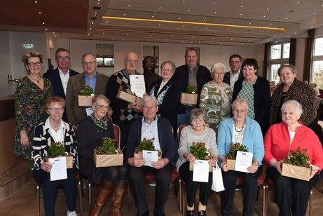 Die Jubilare im VdK OV Hopsten-Halverde