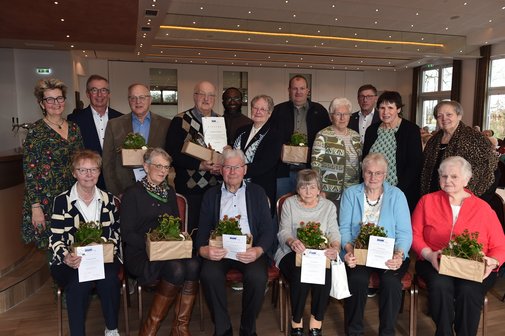 Die Jubilare im VdK OV Hopsten-Halverde
