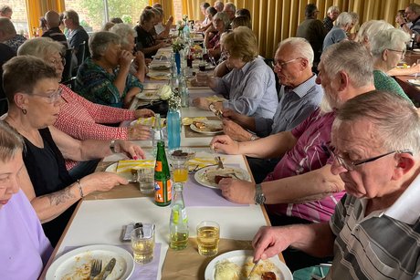 Teilnehmer vom Grillfest