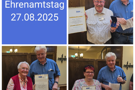 Ehrung unserer Vorstandsmitglieder