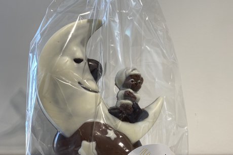 Kreative Figuren aus Schokolade.