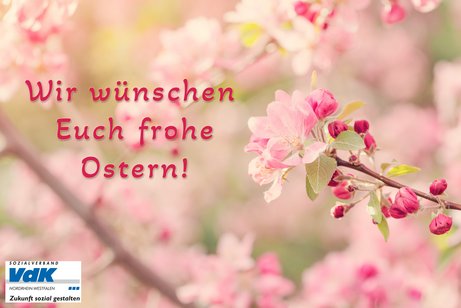 wir wüschen Euch ein schönes Osterfest