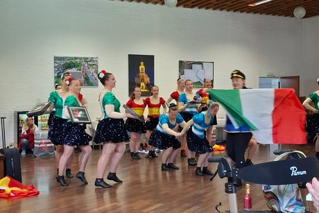 Auftritt der Karnevalsfamilie Homberg