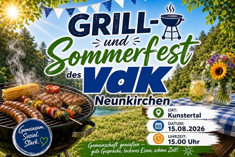 Einladung zum Grill- u. Sommerfest 2026
