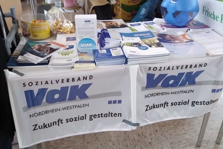 Öffentlichkeitsarbeit beim Trödelmarkt