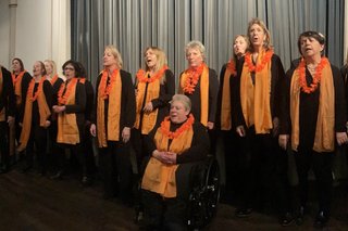 Voices of Joy Düsseldorf unter der Leitung von Sven Dierke