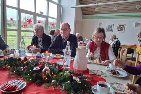 Teilnehmer einer Feier