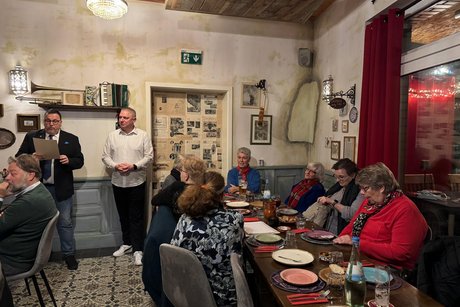 Impression von der Verabschiedung